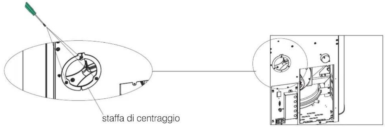 EDILKAMIN KIRA H - NEL SERBATOIO DEL PELLET SI TROVA IL TUBO ∅ 8 CM DA COLLEGARE - 2