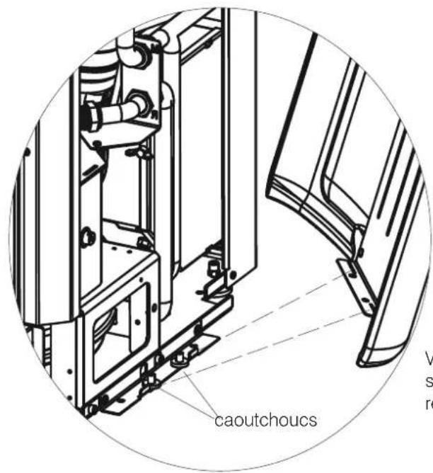 EDILKAMIN KIRA H - Montage des flancs en céramique (3, 4, 5, 6) - 1