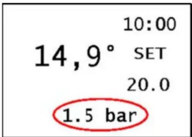 10:00 14,9° SET 20.0 1.5 bar