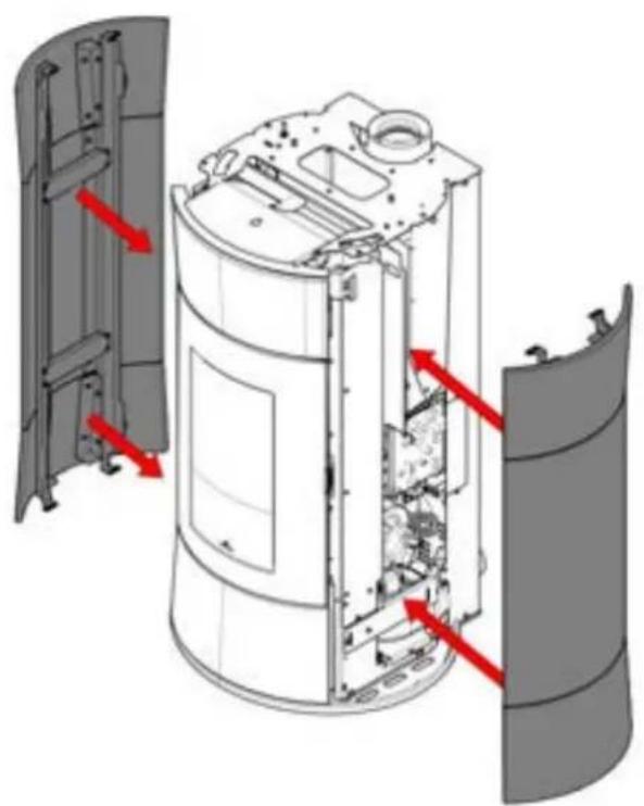 EDILKAMIN CHERIE H 10 EVO - Revêtement en pierre - 2