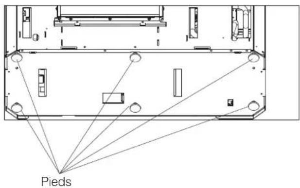 EDILKAMIN BLADE H 15 - PIEDS RÉGLABLES - 1