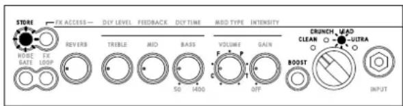 HUGHES & KETTNER GrandMeister Deluxe 40 - Programando un Preset - 1