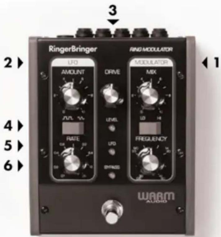Warm Audio RingerBringer - BYPASS LED: - 1