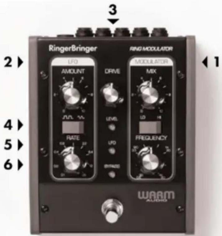 Warm Audio RingerBringer - BYPASS LED: - 1