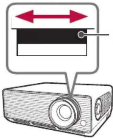 LG ProBeam BU60RG - Réglage de la mise au point de l'écran de projection - 2