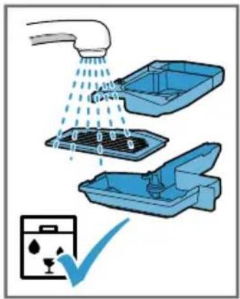 BOSCH SGX78C55UC - Cleaning the drip tray and coffee dregs container - 2