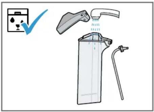 BOSCH SGX78C55UC - Cleaning the milk container - 3