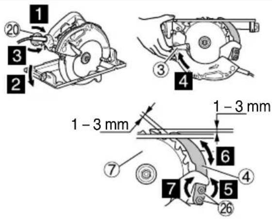 HiKOKI C7BUM - Inspisere sagbladet - 10