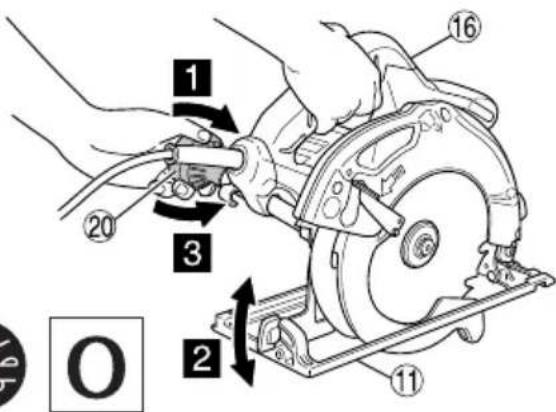 HiKOKI C7BUM - Inspisere sagbladet - 6