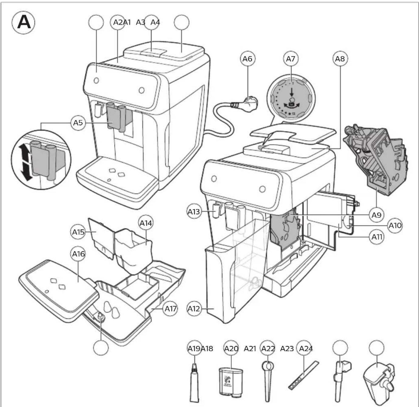 PHILIPS Series 2200 EP2225 - 2