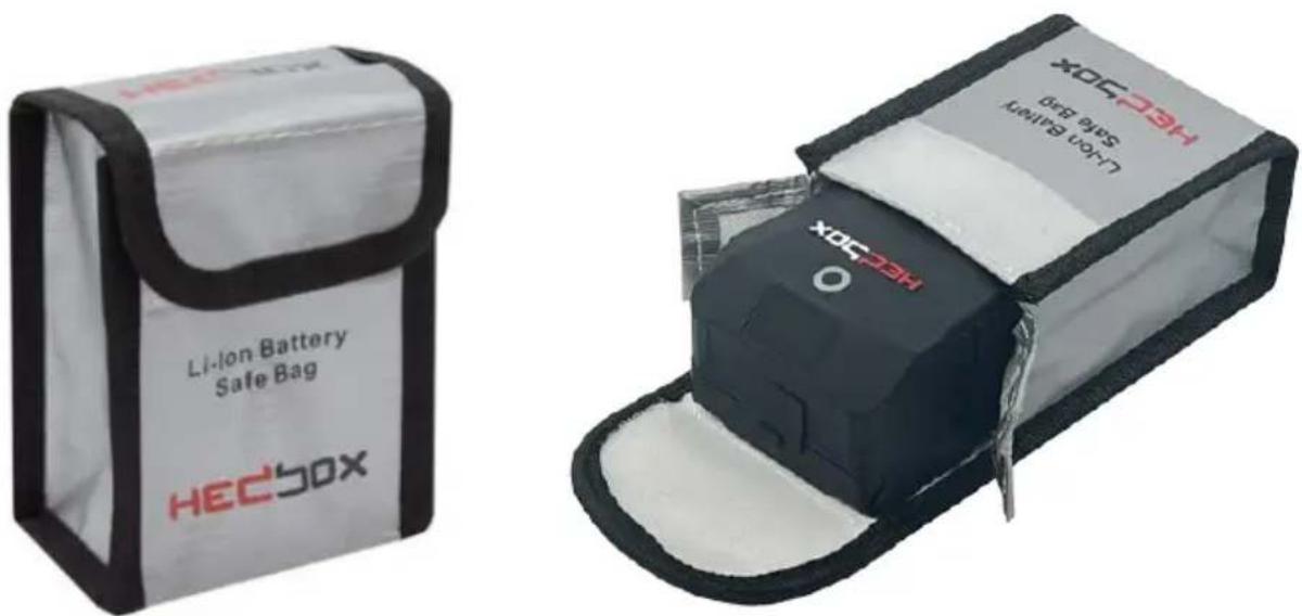 Hedbox NINA-L - Sac de transport sécurisé pour batterie Li-Ion IATA - 1