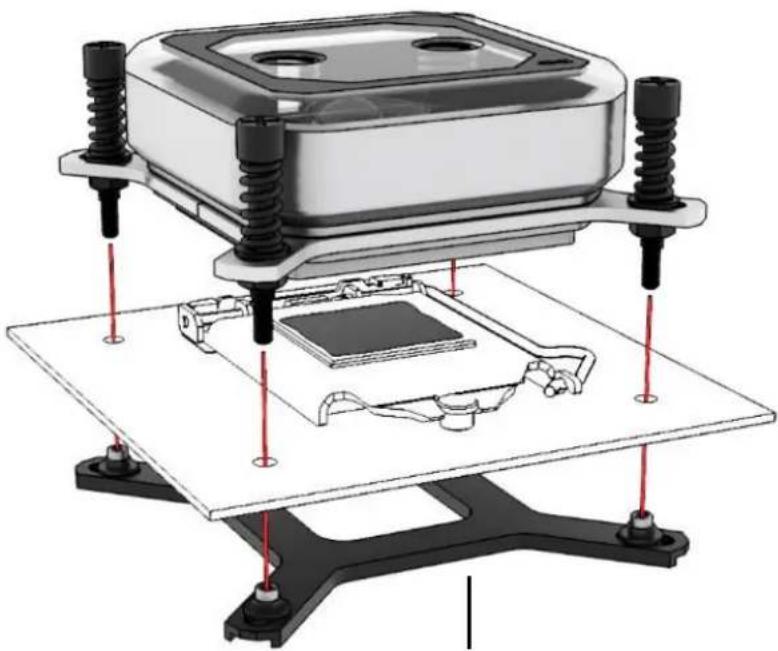 Alphacool Eisblock XPX Aurora - INTEL 1151 / 1150 / 1155 / 1156 / 1366 - 5
