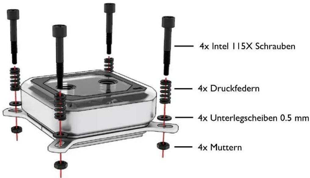 Alphacool Eisblock XPX Aurora - INTEL 1151 / 1150 / 1155 / 1156 / 1366 - 2