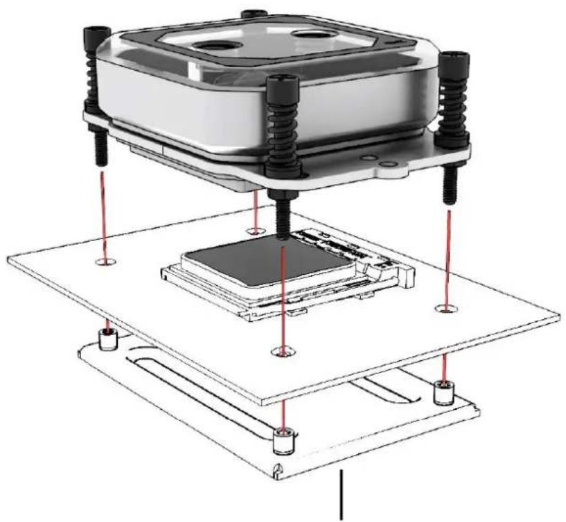 Alphacool Eisblock XPX Aurora - AM4 - 3