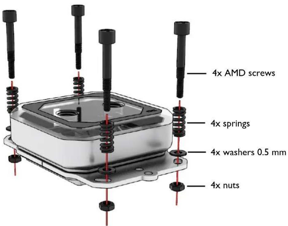 Alphacool Eisblock XPX Aurora - AM4 - 6