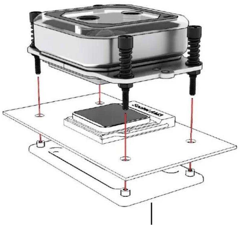 Alphacool Eisblock XPX Aurora - AM4 - 7