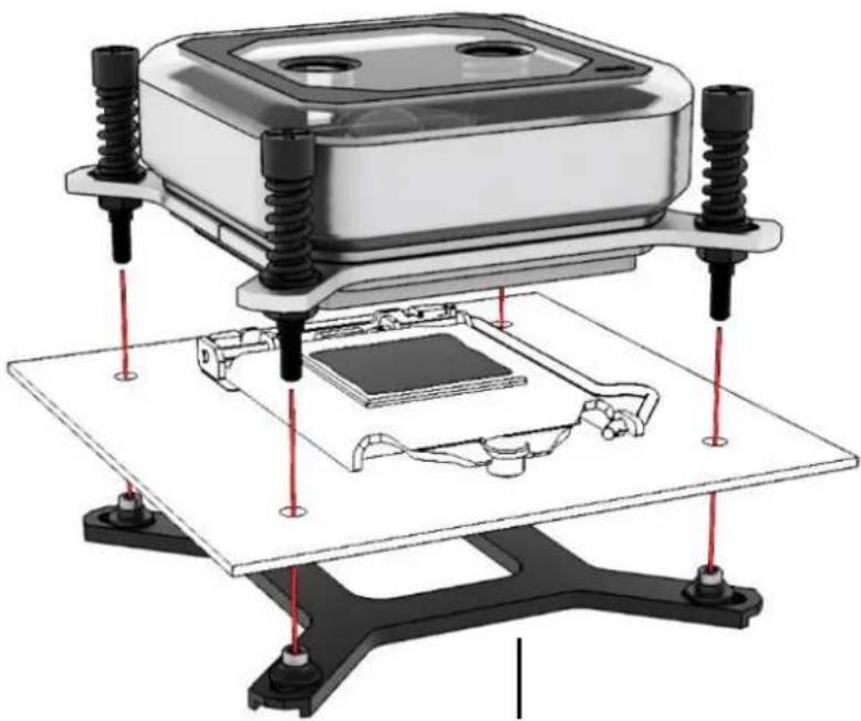 Alphacool Eisblock XPX Aurora - INTEL 1151 / 1150 / 1155 / 1156 / 1366 - 5
