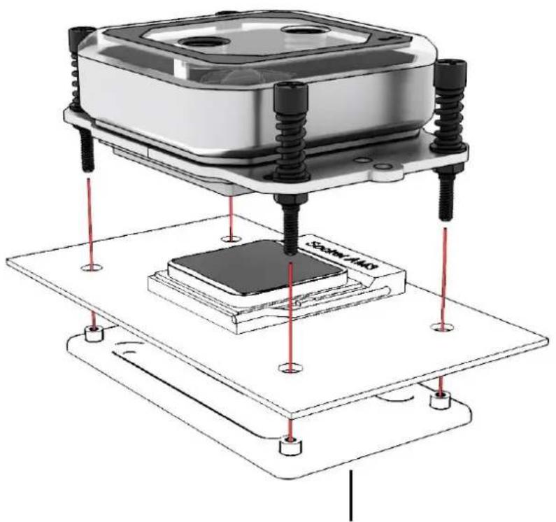 Alphacool Eisblock XPX Aurora - AM4 - 7
