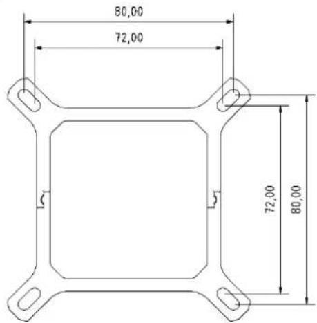 Alphacool Eisblock XPX Aurora - DIMENSIONS - 5