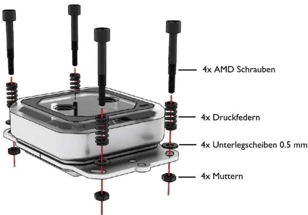Alphacool Eisblock XPX Aurora - AM4 - 6