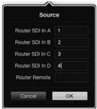 Blackmagic Design Videohub Master Control Pro - Настройка режима прямого переключателя - 1