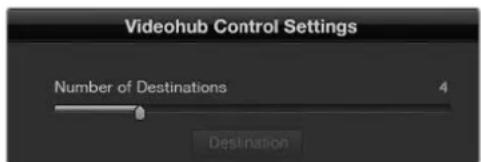 Blackmagic Design Videohub Master Control Pro - Numero di destinazioni - 1