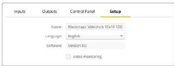 Blackmagic Design Videohub Master Control Pro - Video Monitoring (ビデオモニタリング) - 1