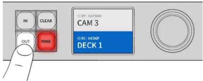 Blackmagic Design Videohub Master Control Pro - Hedefi seçin - 1