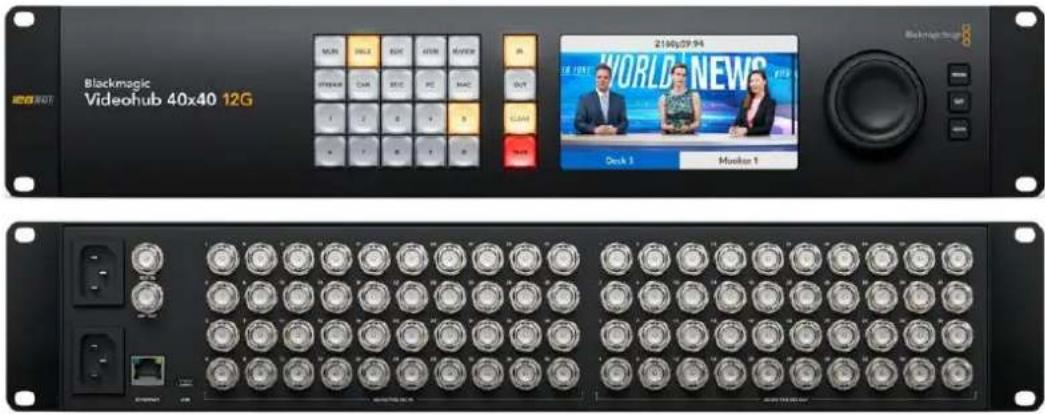 Blackmagic Design Videohub Master Control Pro - Introdução ao Blackmagic Videohub - 3