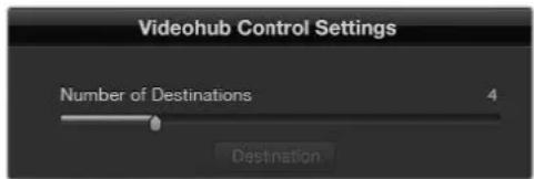 Blackmagic Design Videohub Master Control Pro - Число приемников сигнала - 1