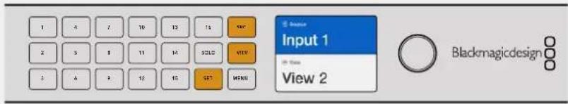 Blackmagic Design Videohub Master Control Pro - 数字ボタン - 2