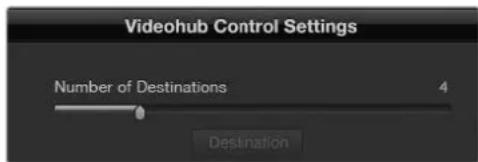 Blackmagic Design Videohub Master Control Pro - Cantidad de destinos - 1