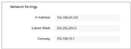 Blackmagic Design Videohub Master Control Pro - Serial Control Settings - 1