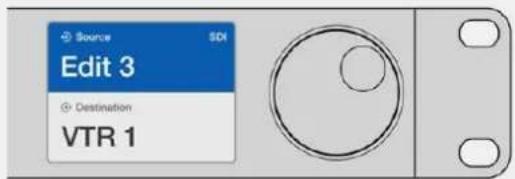 Blackmagic Design Videohub Master Control Pro - 使用自定义按钮和数字按钮选择设备 - 1