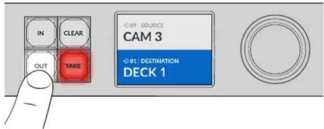 Blackmagic Design Videohub Master Control Pro - Select the Destination - 1