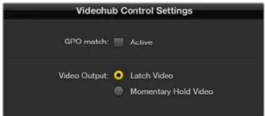 Blackmagic Design Videohub Master Control Pro - 锁存视频 - 1