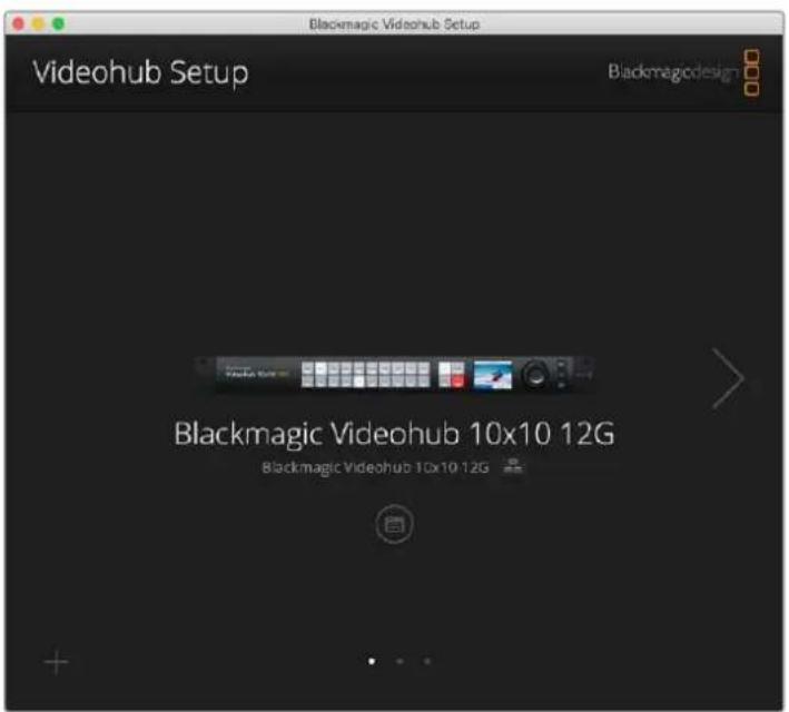 Blackmagic Design Videohub Master Control Pro - Blackmagic Videohub Setup - 1