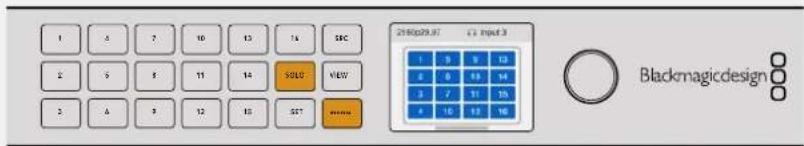 Blackmagic Design Videohub Master Control Pro - SRC, VIEW y SET - 2
