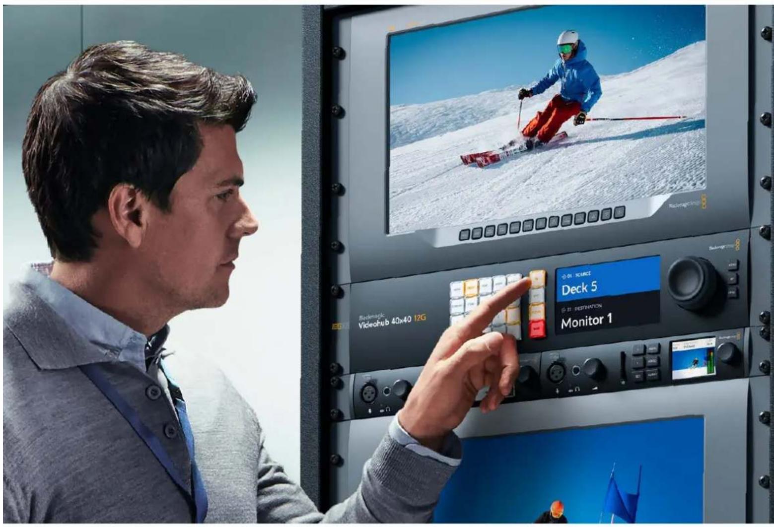 Blackmagic Design Videohub Master Control Pro - Videohub - 1