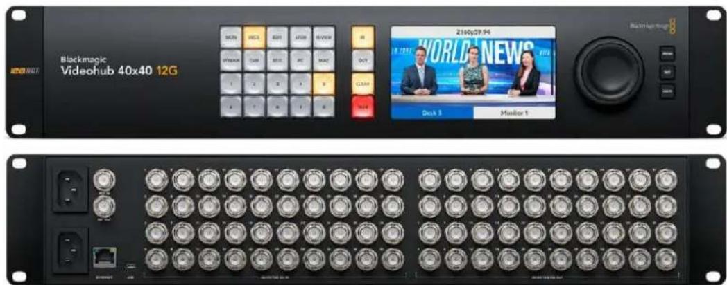 Blackmagic Design Videohub Master Control Pro - Présentation du Blackmagic Videohub - 3