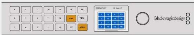 Blackmagic Design Videohub Master Control Pro - 数字ボタン - 3