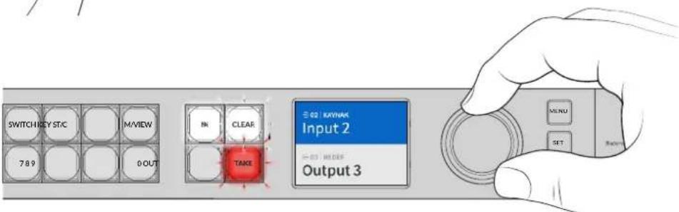 Blackmagic Design Videohub Smart Control Pro - Kaynak ve Hedef Seçme - 5