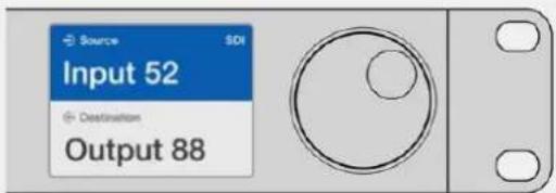Blackmagic Design Videohub Smart Control Pro - Auswählen von Geräten durch Eingabe von Videohub Portnummern - 1