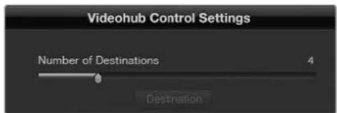 Blackmagic Design Videohub Smart Control Pro - Hedef Sayısı - 1