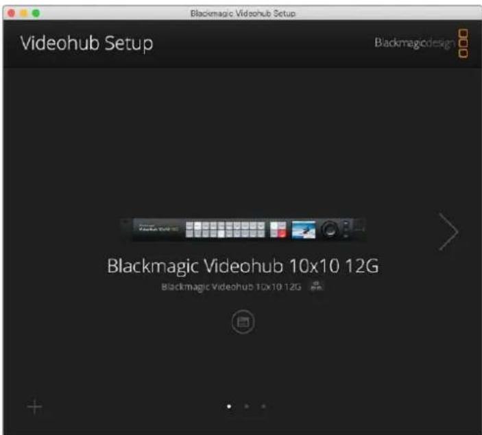 Blackmagic Design Videohub Smart Control Pro - Blackmagic Videohub Setup - 1