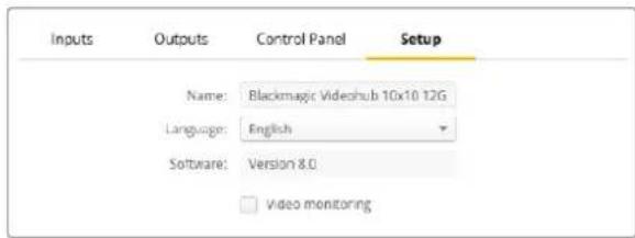 Blackmagic Design Videohub Smart Control Pro - Monitoraggio video - 1