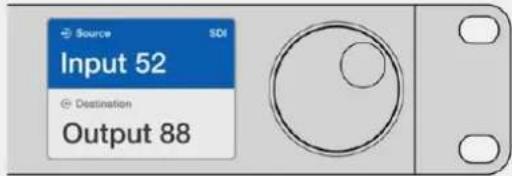 Blackmagic Design Videohub Smart Control Pro - Selección de unidades ingresando el número de los puertos - 1