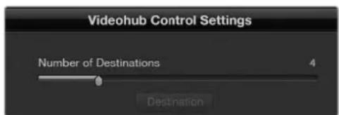 Blackmagic Design Videohub Smart Control Pro - Number of Destinations - 1