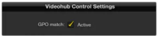 Blackmagic Design Videohub Smart Control Pro - GPO match - 1