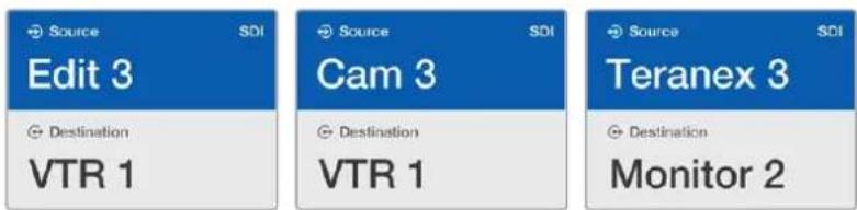 Blackmagic Design Videohub Smart Control Pro - Auswählen von Geräten mit nummerierten Steuertasten und Drehregler - 1
